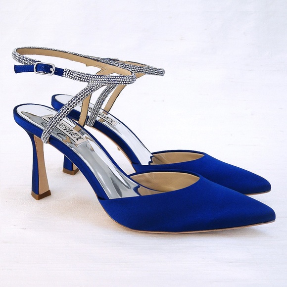 Badgley Mischka Kamilah, Royal Blue - Picture 3 of 14